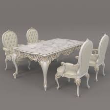 European Style Dinning Table Chair Set