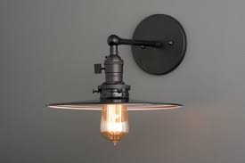 Industrial Wall Lamp Black Sconce