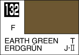 Mr Color Paint Earth Green 10ml C132