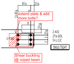 bolted doubler plate design