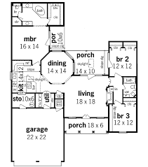 Energy Efficient House Plan 55060br