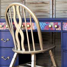Spray Paint A Chair Soft Metallic Gold