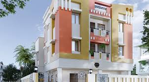 Colourful Exterior Home Design Idea