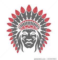 Native American Icon Logo Design