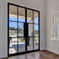 Gid Iron French Exterior Door With 6
