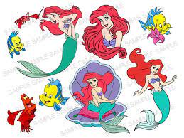 Little Mermaid Clipart Ariel Clipart