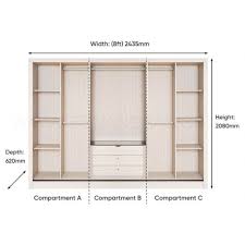 Xavier Sliding Door Modular Wardrobe
