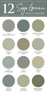 12 Of The Best Sage Green Paint Colours