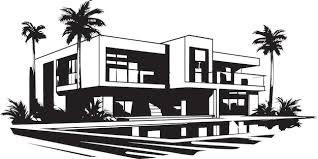 Contemporary Villa Icon Emblematic