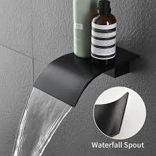 Wall Mount Shower Head And Tub Faucet