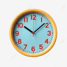 Isolated Wall Clock School Png Clock