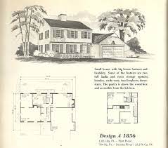 Early Colonial Vintage House Plans