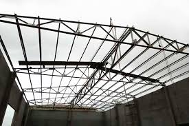 prefabricated roof truss steel