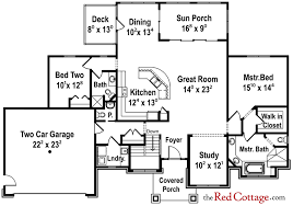 Open Concept Ranch House Plans