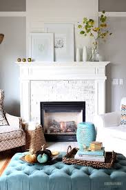 Decorate Your Fireplace Mantel Shelf