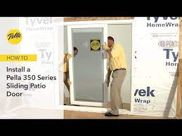 Install 350 Series Sliding Patio Door