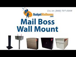 Mail Boss Locking Mailboxes