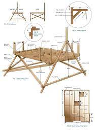 Free Deluxe Tree House Plans Boomhut