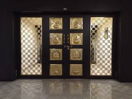 Elegant Door Designs For Pooja Rooms