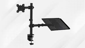 Laptop Desk Stand And Monitor Mount For