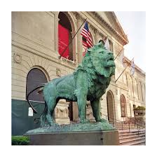 Animal Outdoor Bronze Lion Statue