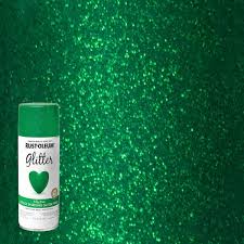 Kelly Green Glitter Spray Paint