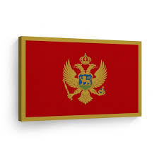 Monte Flag Canvas Or Metal Wall