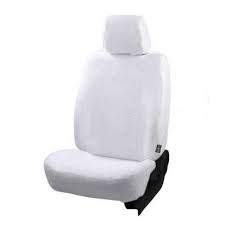 Buy Autofurnish White Towel Seat Cover