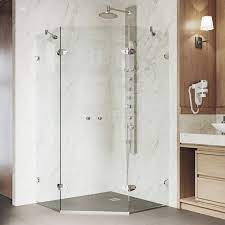 Vigo Gemini Frameless Neo Angle Shower