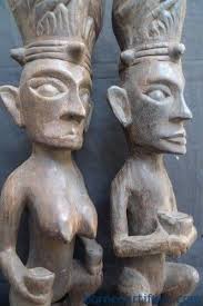 Chieftain Statue Nias Warrior Sculpture