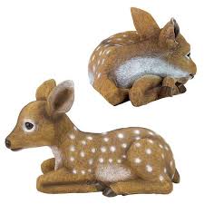 Baby Deer Statue Qm927871