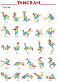 Animal Tangram Puzzles
