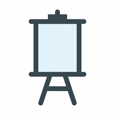 Art Blank Canvas Easel Painting