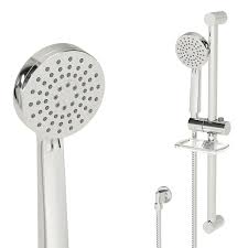 Cura 3fct Slide Shower 600mm Chrome
