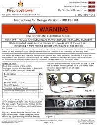 Ufk Majestic Fireplace Fan Kit