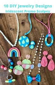 10 Polymer Clay Jewelry Projects To