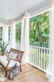 Diy Outdoor Curtains And Screened Porch