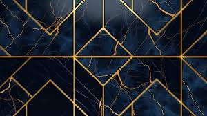 Dark Blue Luxury Marble Tiles