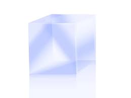 Ice Block Icon Vector Ilration Of