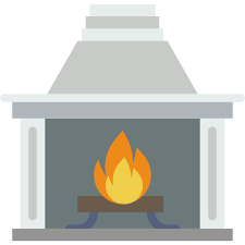 Room Fireplace Chimney Icon