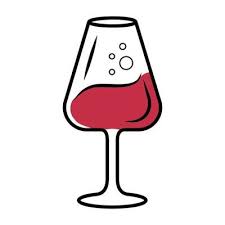 Dessert Wine Glass Red Color Icon