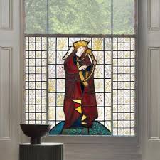 Arts Crafts Stained Glass Window