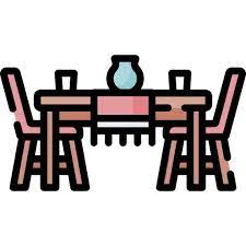 Dining Table Free Vector Icons Designed