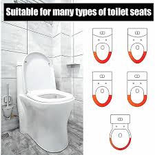 Pack Stainless Steel Toilet Seat Hinges