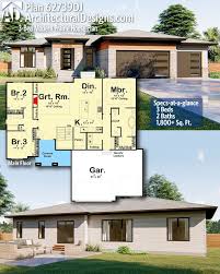 Modern Prairie House Plan
