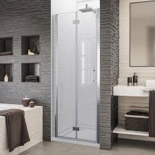 Bi Fold Semi Frameless Shower Door