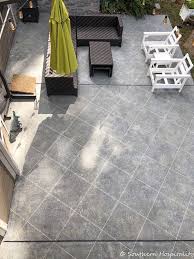19 Painted Concrete Patio Designs