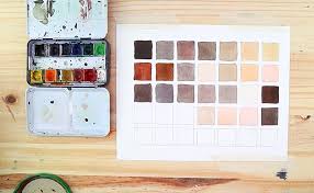 Watercolor Skin Tones How To Make