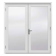 Primed Fiberglass French Patio Door Kit