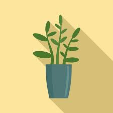 Gardenia Plant Vector Icon